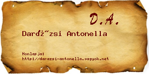 Darázsi Antonella névjegykártya